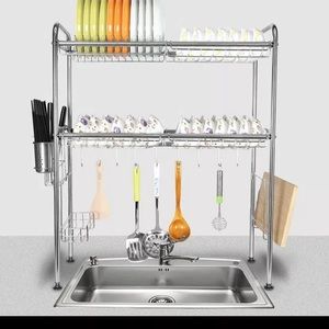 Single Dish sink rack 100% stainless steel